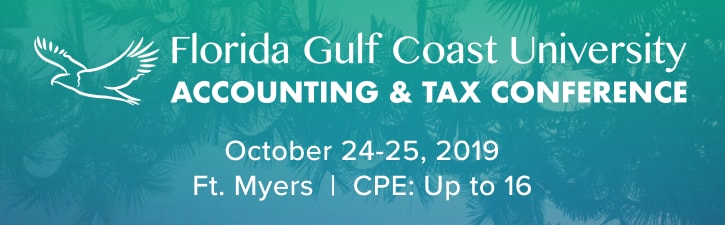 Florida Gulf Coast University Accounting Tax Conference