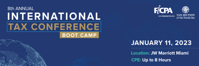 International Tax Conference Boot Camp (ITCBC) 