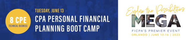 CPA Personal Financial Planning Boot Camp (PFPB) 